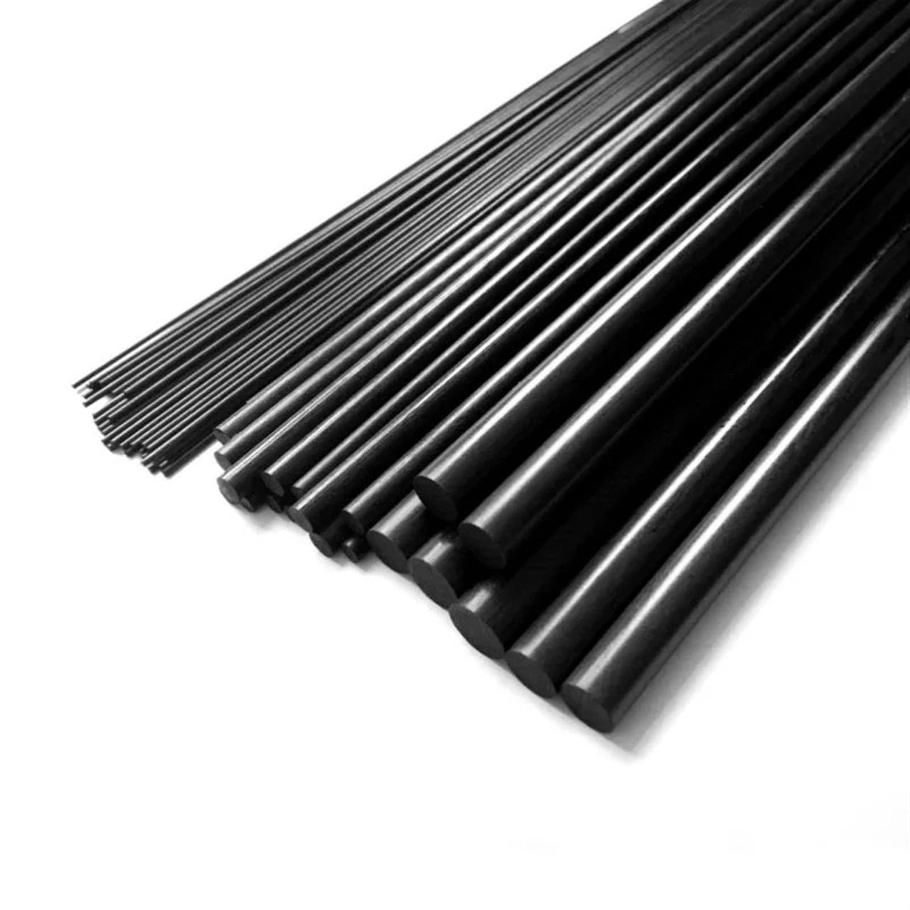 1.5mm Carbon Fiber Rod 1.5mm carbon fiber rod 1000mm 2 pcs