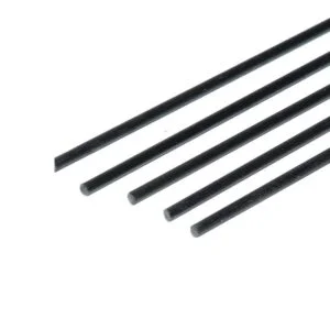0.5mm carbon fiber rod 1000mm 2 pcs