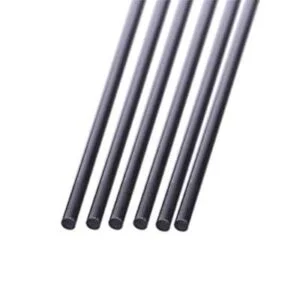 2.5mm Carbon Fiber Rod 1000mm Premium Solid Round Rod for RC Airplanes, Drones and Robotics